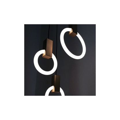 Halo LED Multi-Light Pendant