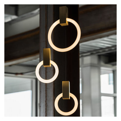 Halo LED Multi-Light Pendant