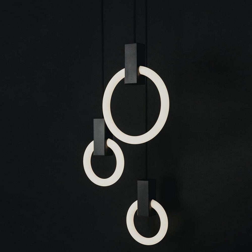 Halo LED Multi-Light Pendant