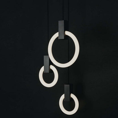 Halo LED Multi-Light Pendant