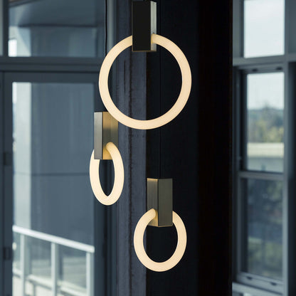 Halo LED Multi-Light Pendant