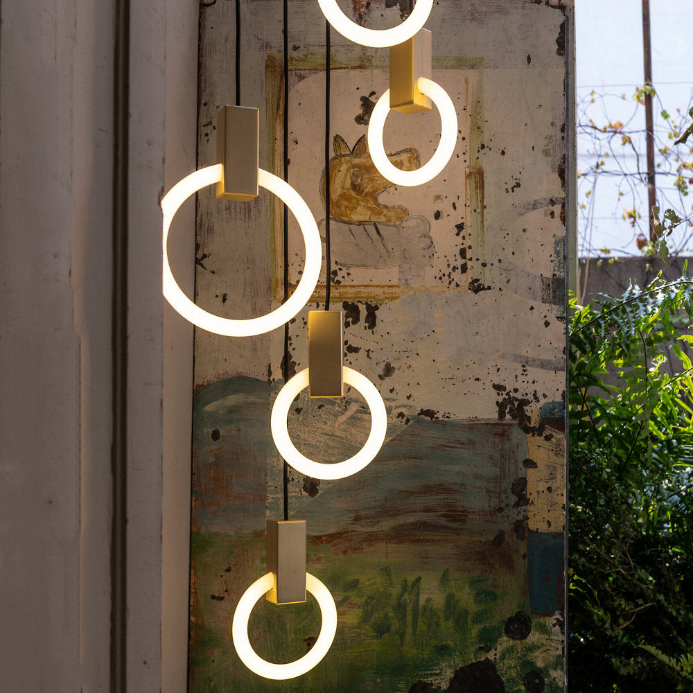 Halo LED Multi-Light Pendant