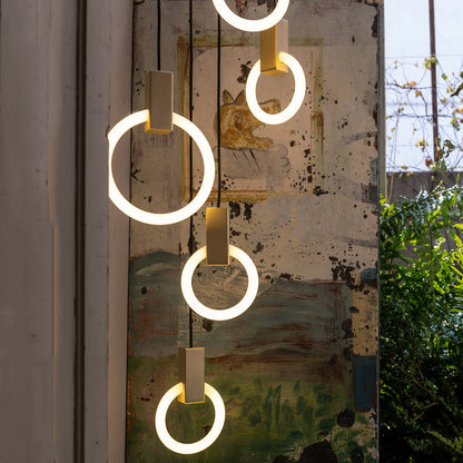 Halo LED Multi-Light Pendant