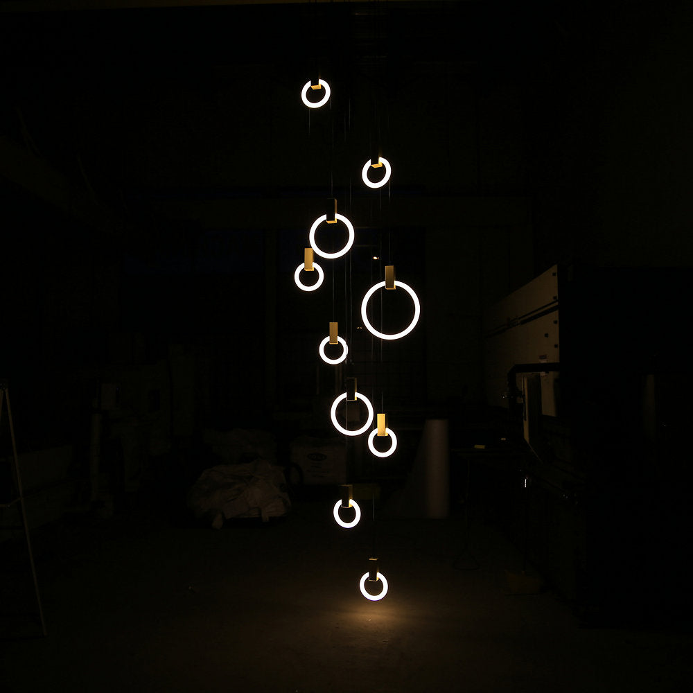 Halo LED Multi-Light Pendant
