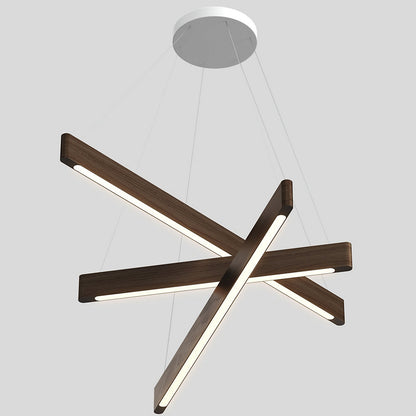 Line Light Trio Cross Pendant