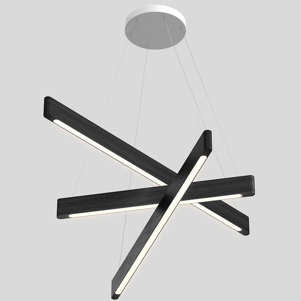 Line Light Trio Cross Pendant