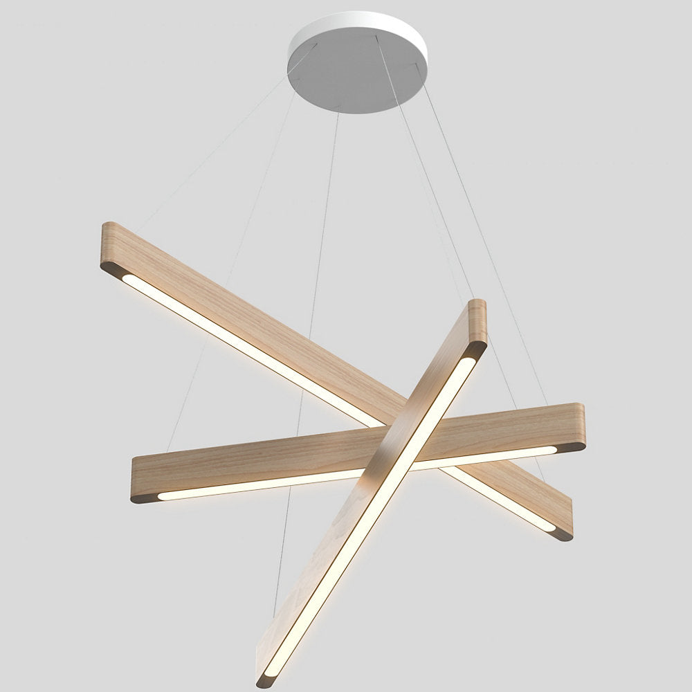 Line Light Trio Cross Pendant