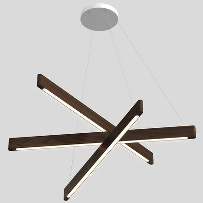 Line Light Trio Cross Pendant