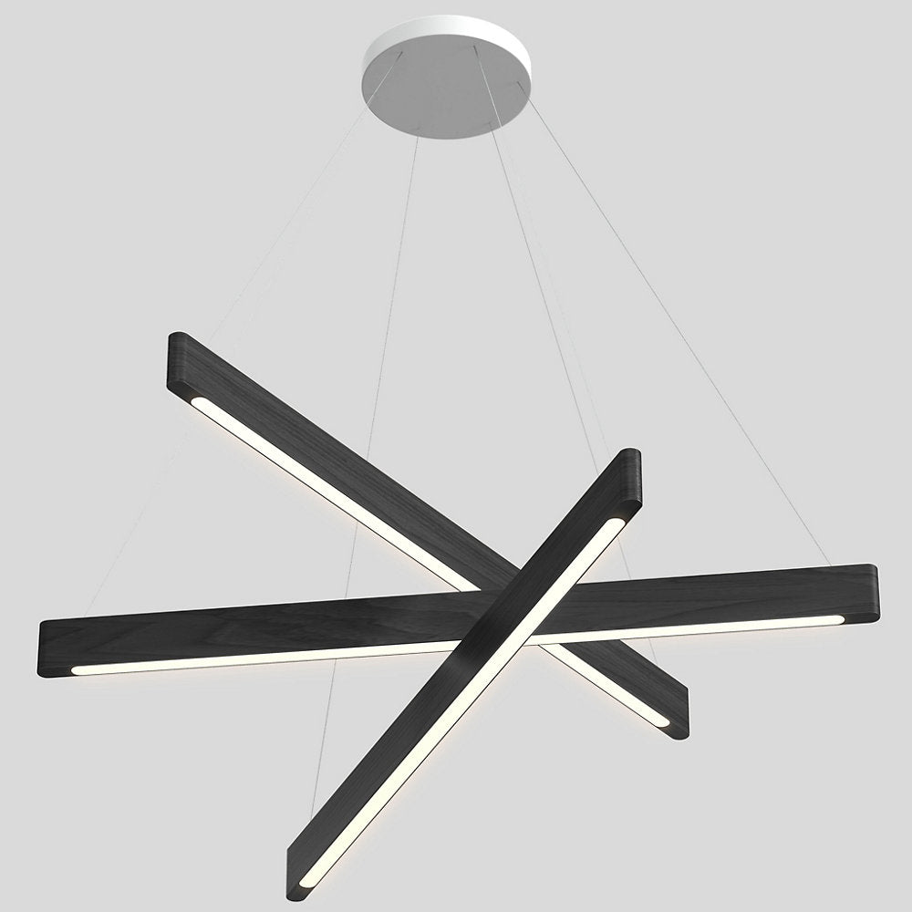 Line Light Trio Cross Pendant