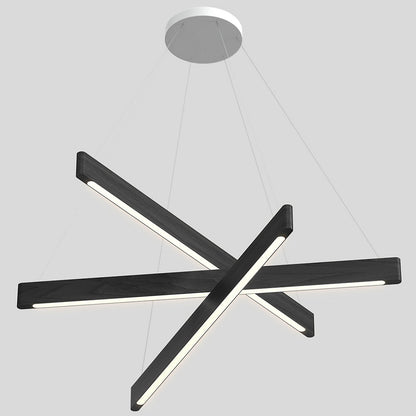 Line Light Trio Cross Pendant