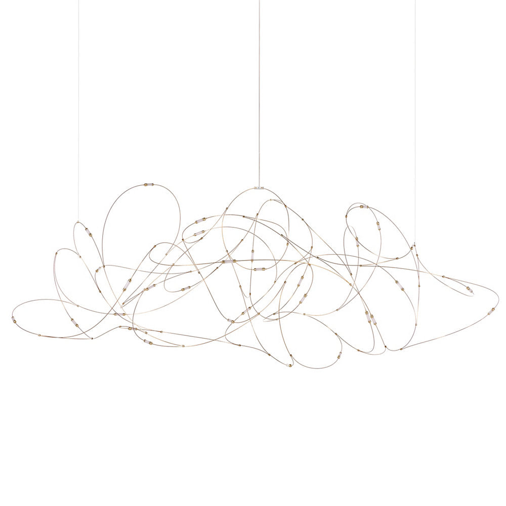 Flock of Light LED Chandelier, Model 31