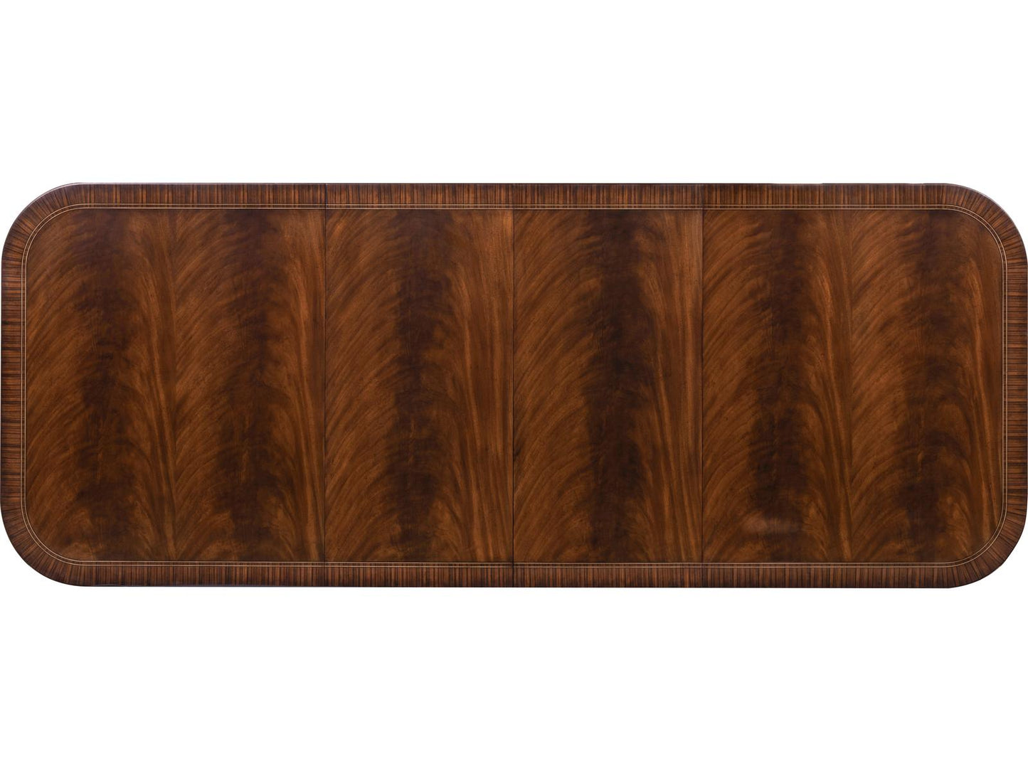 Mg Rectangular Bleached Reeded Wood Dining Table