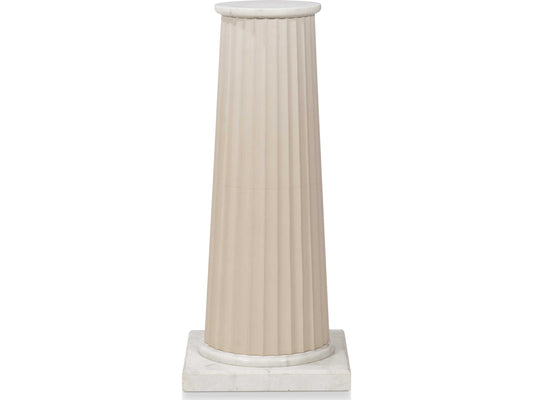 Mg Round Stone End Table