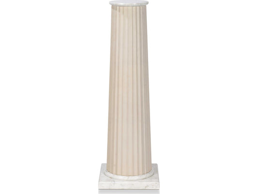 Mg Round Stone End Table