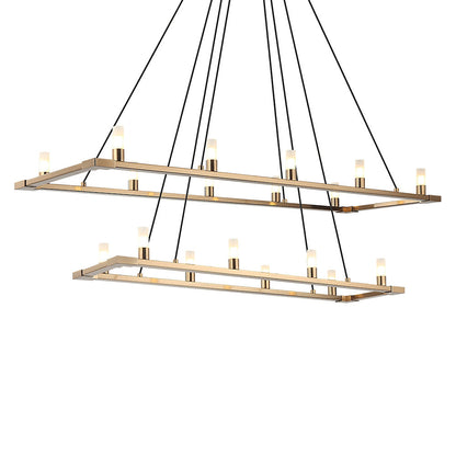 Maurer Double Chandelier