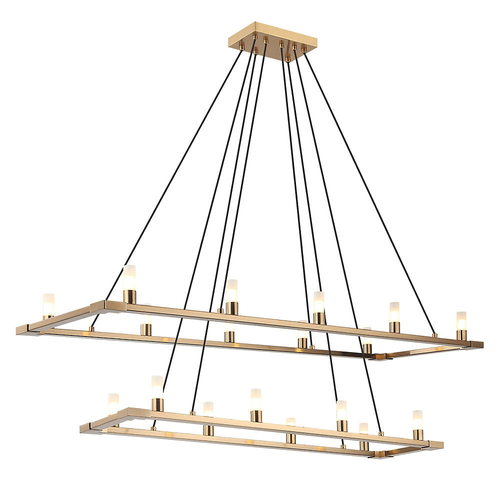 Maurer Double Chandelier