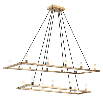 Maurer Double Chandelier