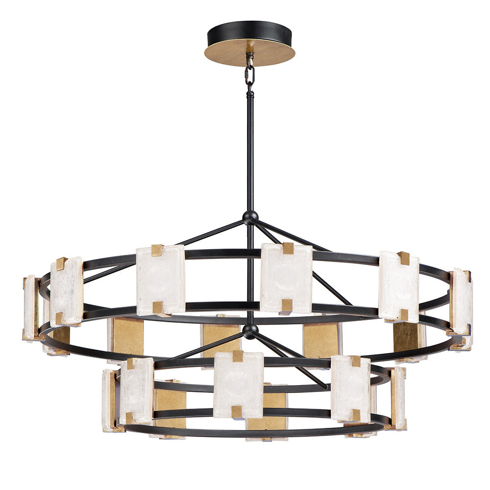Radiant LED 2-Tier Chandelier