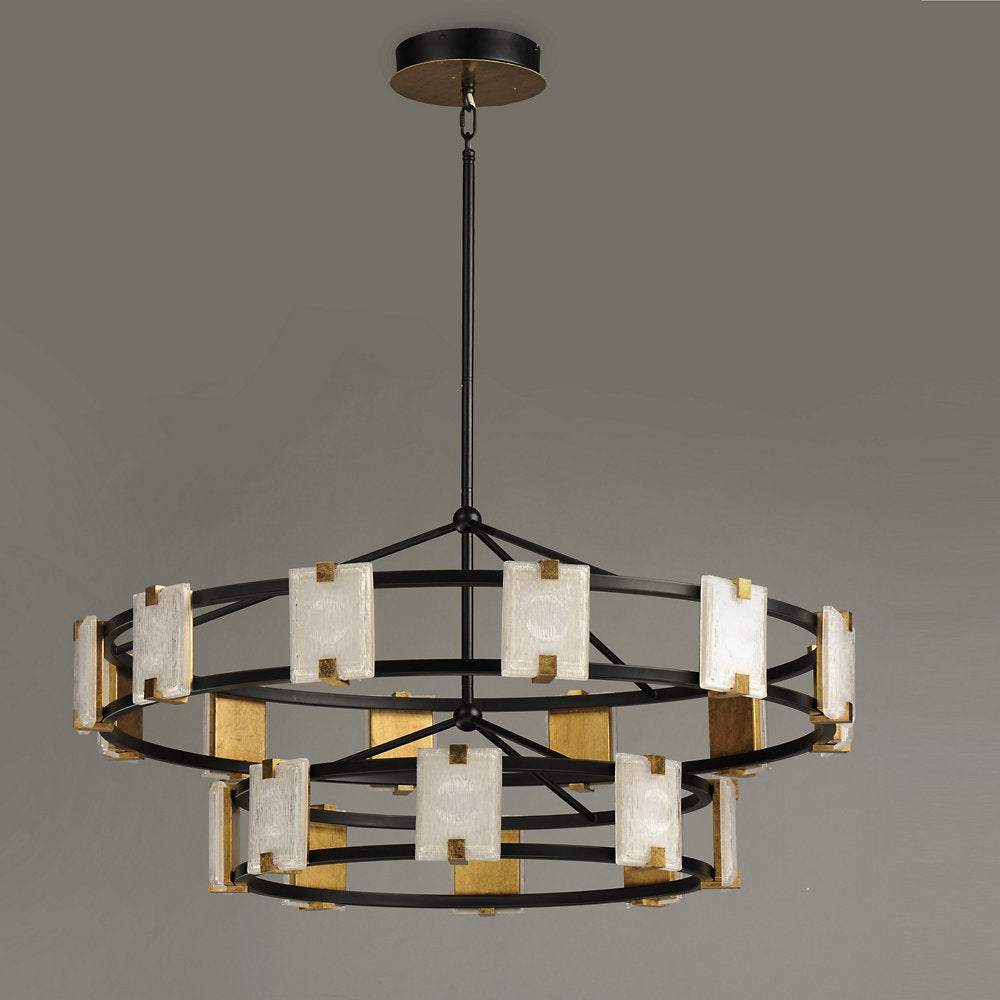 Radiant LED 2-Tier Chandelier