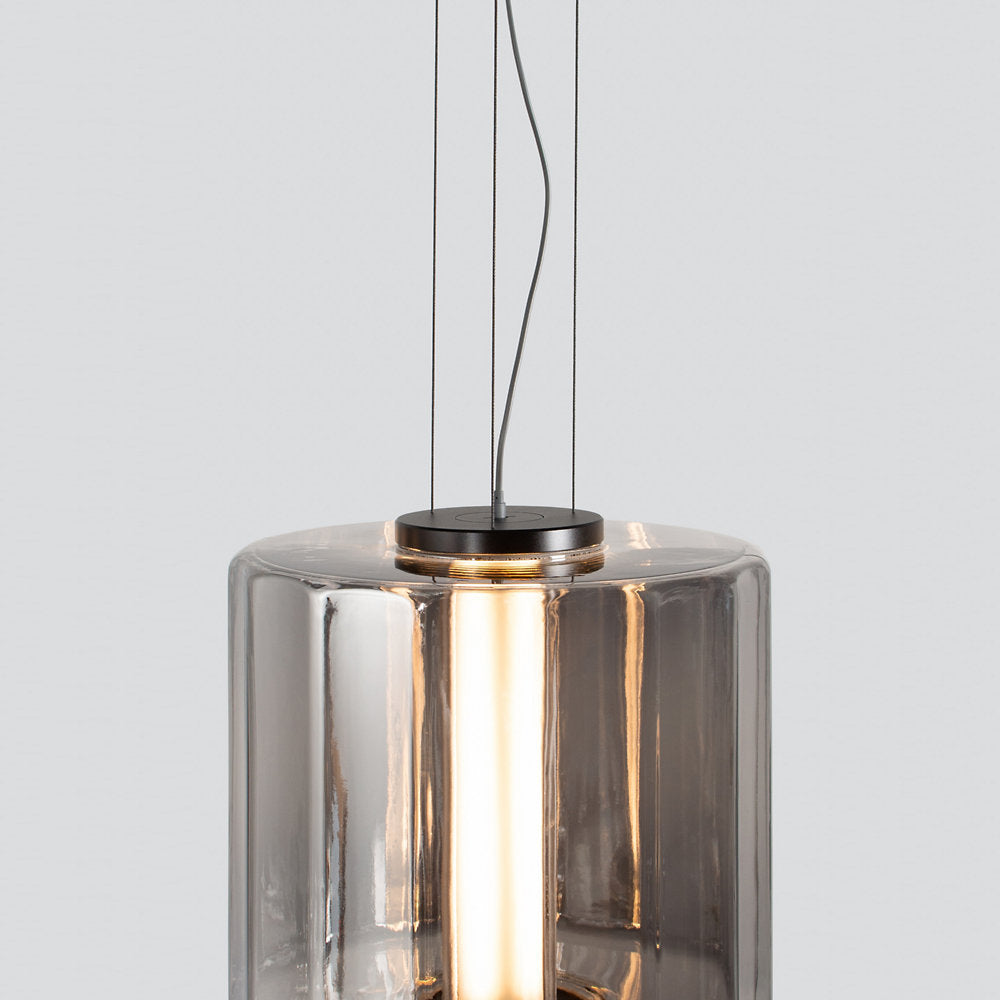 Column LED Pendant, 300 Vertical