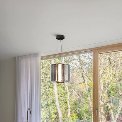 Column LED Pendant, 300 Vertical