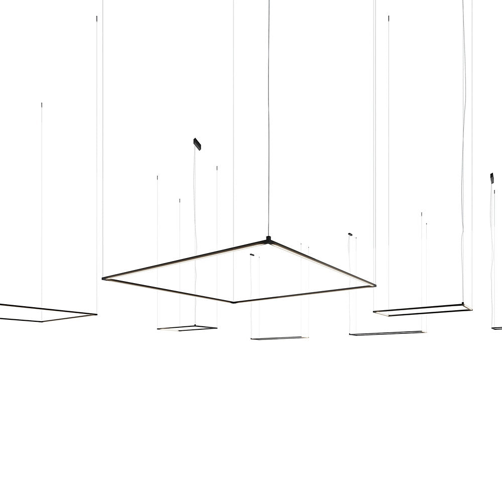 Desk Matrix Square LED Suspension