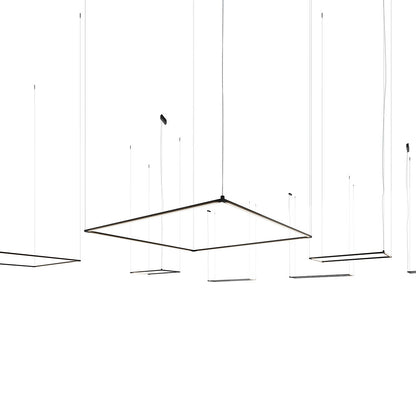 Desk Matrix Square LED Suspension