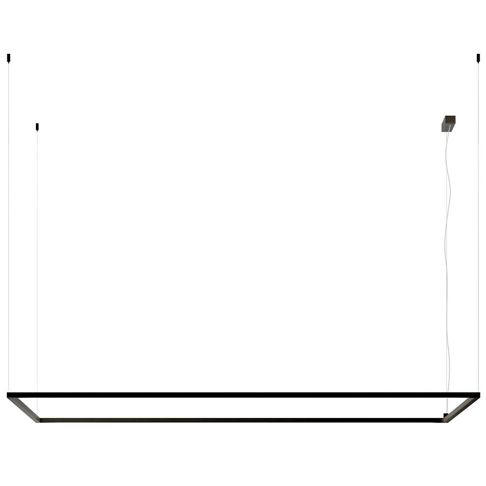 Desk Matrix Rectangular LED Linear Suspension