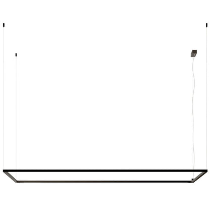 Desk Matrix Rectangular LED Linear Suspension
