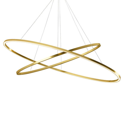 Ellisse LED Double Chandelier