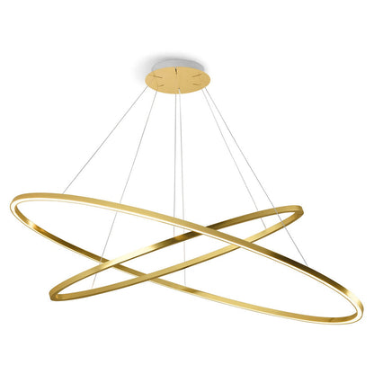 Ellisse LED Double Chandelier