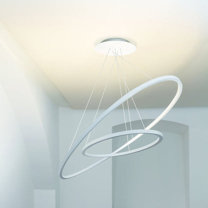 Ellisse LED Double Chandelier