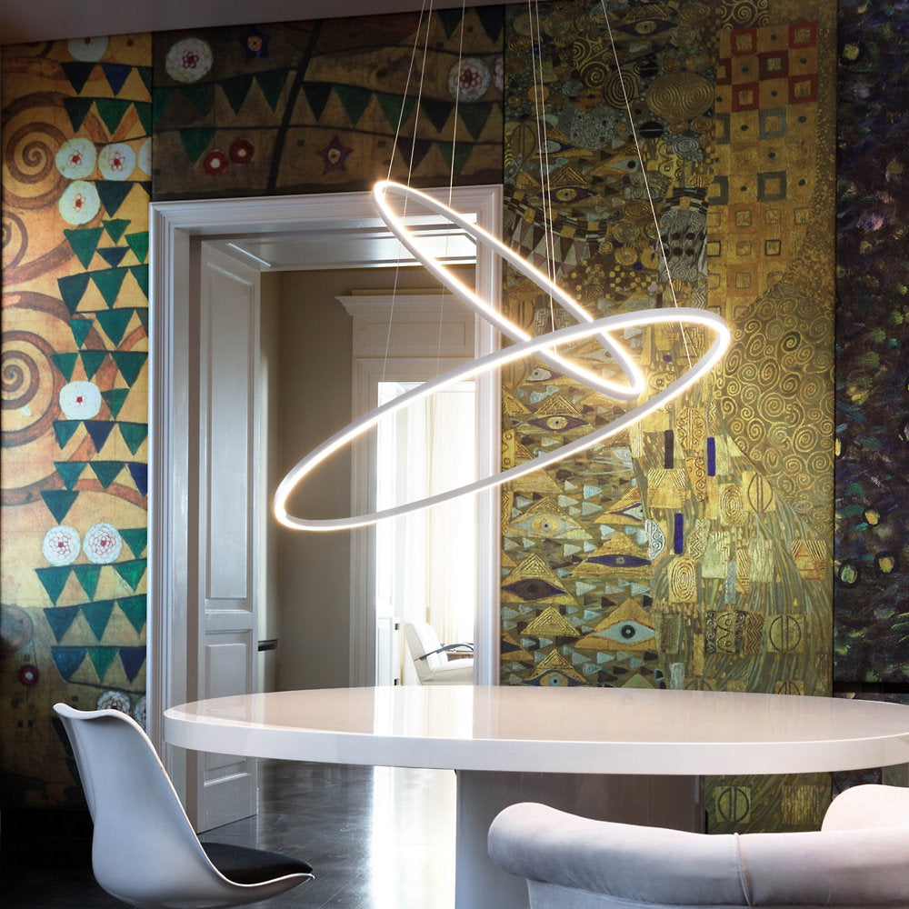 Ellisse LED Double Chandelier