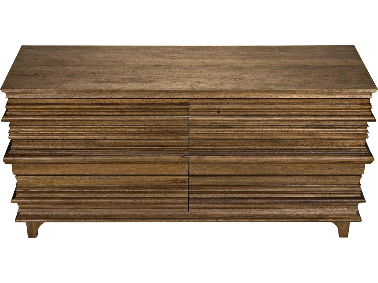Bernard 6-Drawer Dresser in Dark Walnut