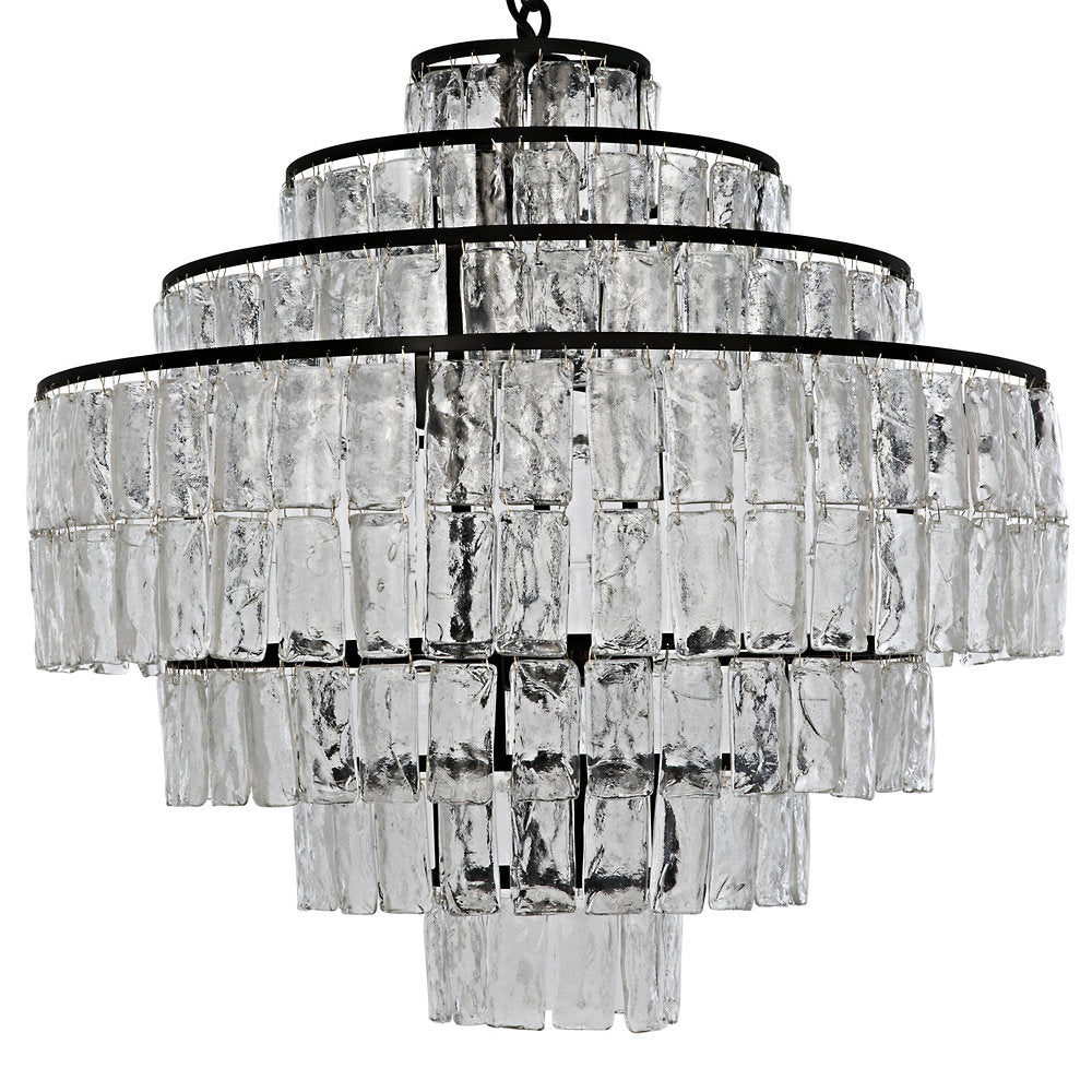 Satellite Glass Chandelier