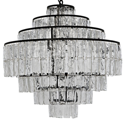 Satellite Glass Chandelier