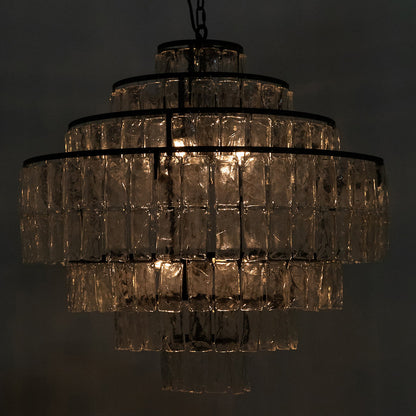 Satellite Glass Chandelier