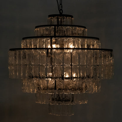 Satellite Glass Chandelier