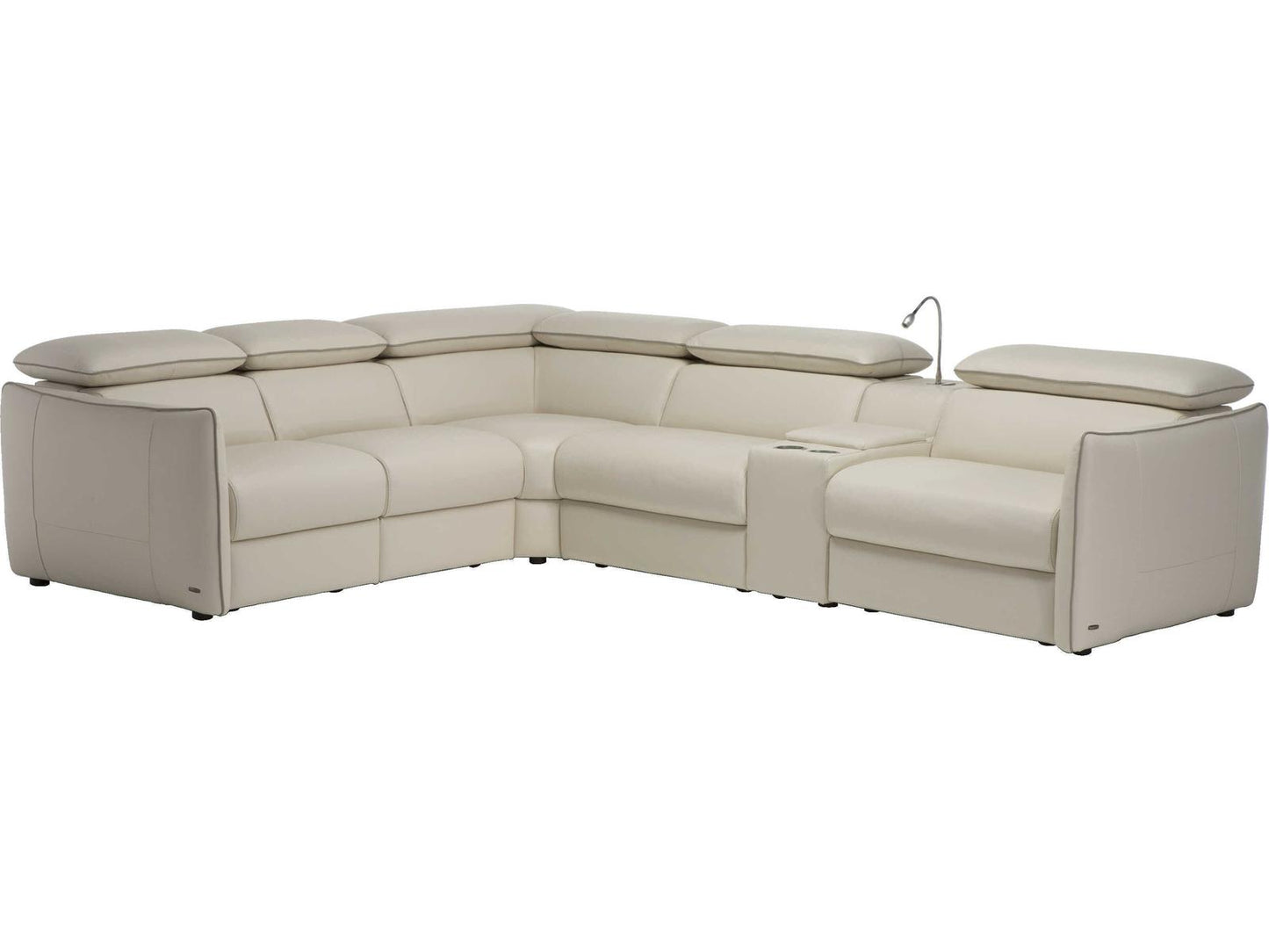 Meraviglia Leather Sectional Sofa