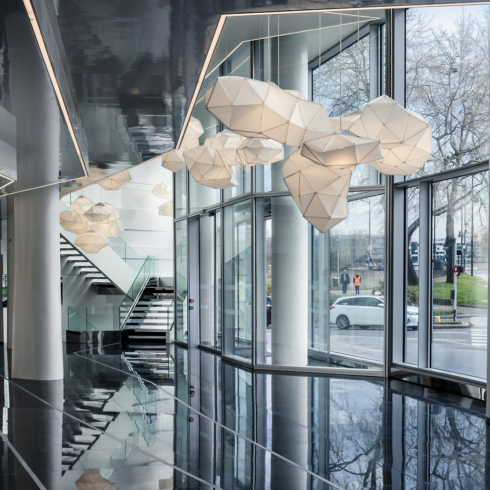 Fold Amethyste LED Pendant