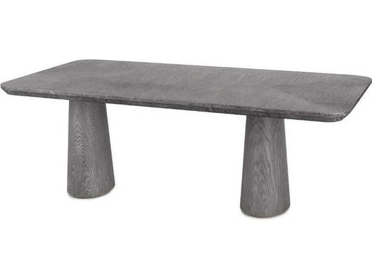 Ingrid Rectangular Dining Table in Medium Grey Chestnut