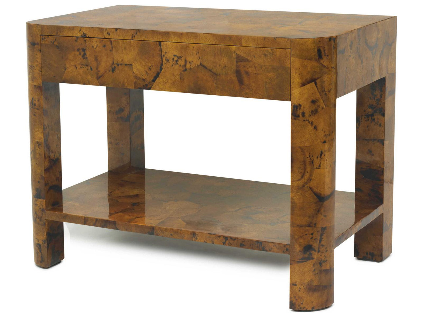 Cleo 1-Drawer Ply Wood Nightstand