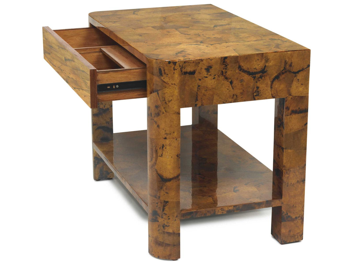 Cleo 1-Drawer Ply Wood Nightstand