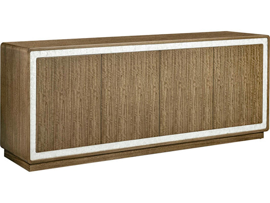 Hansen 90 Inch Tawny Sideboard with Capiz Shell Doors