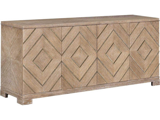 Bedford 80 Inch Metal Sideboard in Auburn