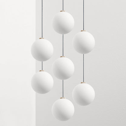 Glass 120. 07 Multi-Light Pendant