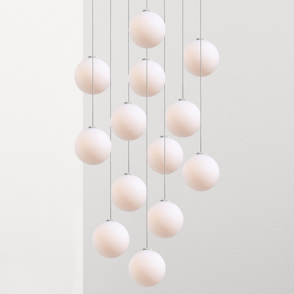 Glass 120. 13 Multi-Light Pendant