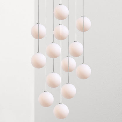 Glass 120. 13 Multi-Light Pendant