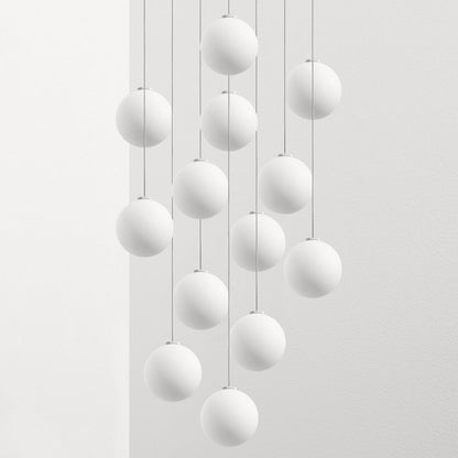 Glass 120. 13 Multi-Light Pendant