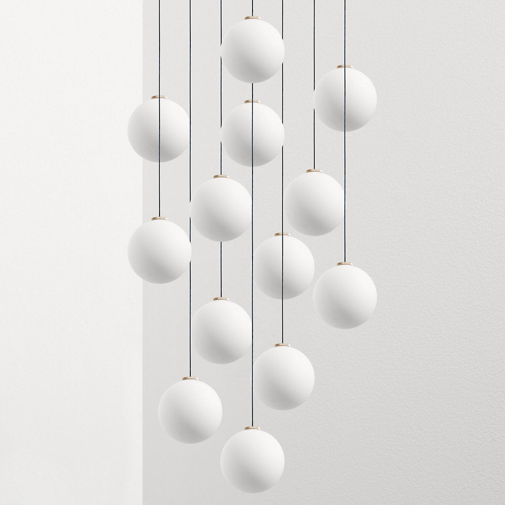 Glass 120. 13 Multi-Light Pendant